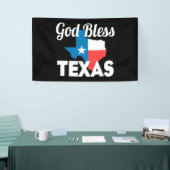 Banderoles God Bless Texas (Salon professionnel)