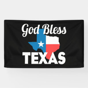 Banderoles God Bless Texas