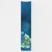 Banderoles Golden butterflies (Vertical)