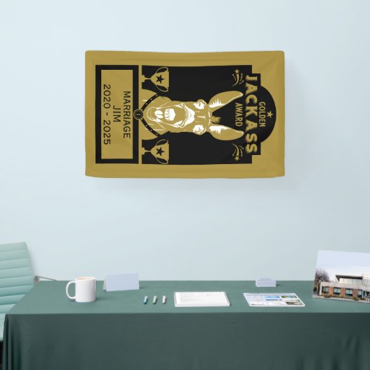 Banderoles Golden Jackass (Salon professionnel)