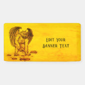 Banderoles Golem Gargoyle (Horizontal)