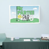 Banderoles Golf à thème Anniversaire, 3ème anniversaire Banni (Salon professionnel)