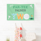 Banderoles Golf du Parc 2 Anniversaire Golf Party (En situation)