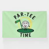 Banderoles Golfers Par-Tee Time (Horizontal)