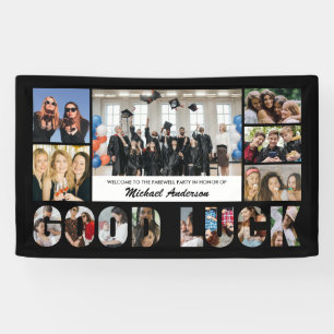 Banderoles Good Luck Photo Collective Collègue Farewell Party