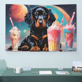 Banderoles Gordon Setter Puppy N Milkshakes (Salon professionnel)