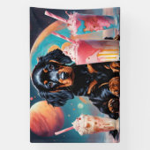 Banderoles Gordon Setter Puppy N Milkshakes (Verticale)