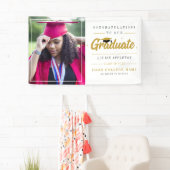 Banderoles Grad Photo Graduation 2025 Party (En situation)