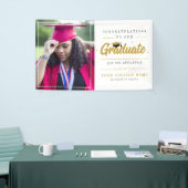 Banderoles Grad Photo Graduation 2025 Party (Salon professionnel)