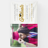 Banderoles Grad Photo Graduation 2025 Party (Vertical)