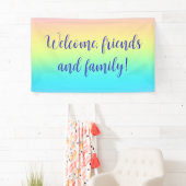 Banderoles Gradient de Gorgeous Pastel (En situation)