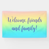 Banderoles Gradient de Gorgeous Pastel (Horizontal)