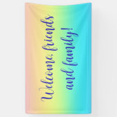 Banderoles Gradient de Gorgeous Pastel (Vertical)