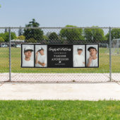 Banderoles Graduation 4 Photo Collage Félicitations (En situation)