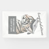 Banderoles Graduation Celebratoire Personnalisé (Horizontal)