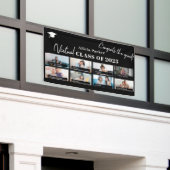 Banderoles Graduation class of 2022 custom photo collage (Bâtiment extérieur)