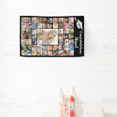 Banderoles Graduation Félicitations Nom 62 Photo Collage (Insitu)