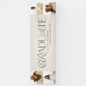 Banderoles Graduation moderne élégante typographie multi phot (Vertical)