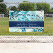 Banderoles Graduation moderne Parties scintillant d'or en mar (En situation)