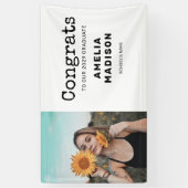 Banderoles Graduation Photo Vintage (Vertical)