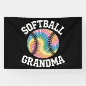 Banderoles Grand-mère de softball (Horizontal)