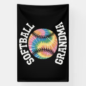 Banderoles Grand-mère de softball (Verticale)