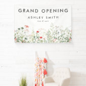 Banderoles Grand ouverture du fleur sauvage Meadow (Insitu)