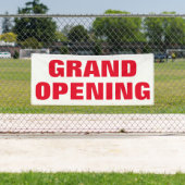 Banderoles Grand ouverture Nouvelle entreprise Publicité Gras (En situation)