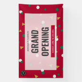 Banderoles Grand ouverture Petite entreprise Promotion (Verticale)