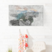 Banderoles Grande muraille de Chine (En situation)