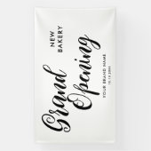 Banderoles Grande ouverture moderne (Verticale)