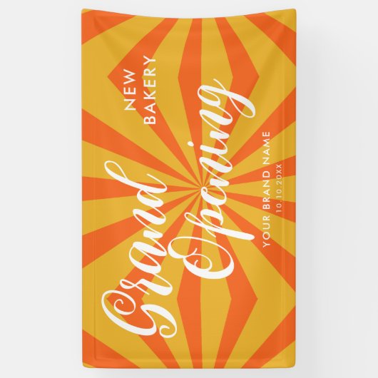 Banderoles Grande ouverture moderne (Vertical)