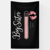 Banderoles Grande Sœur 2025 Chargement Annonce de Grossesse  (Vertical)