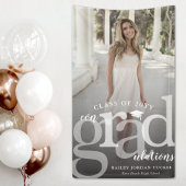 Banderoles Gras ConGRADulations Diplôme photo