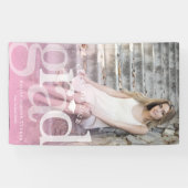 Banderoles Gras GRAD rose Ombre superposition photo (Horizontal)