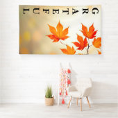 Banderoles Grateful in Every Season (Insitu)