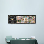 Banderoles GRATS noirs modernes GRATS GRAD 45 Photo Collage (Salon professionnel)