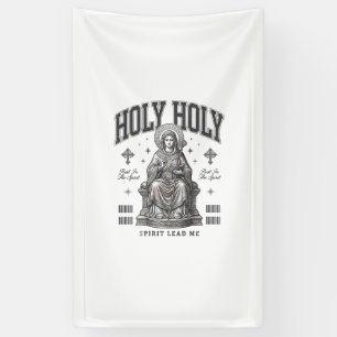 Banderoles Gravure religieuse vintage Holy Holy Design de t-s