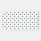 Banderoles Gray Polka Dots, Polka Dot Pattern, Dots (Horizontal)