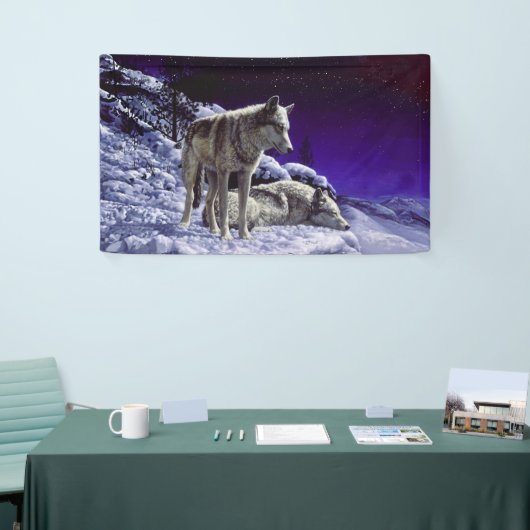 Banderoles Gray Wolves (Salon professionnel)