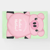 Banderoles Green Pig Baby (Horizontal)