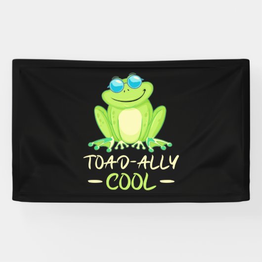 Banderoles Grenouille Toadal Cool (Horizontal)