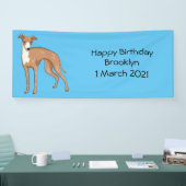 Banderoles Greyhound dog (Salon professionnel)