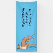 Banderoles Greyhound dog (Vertical)
