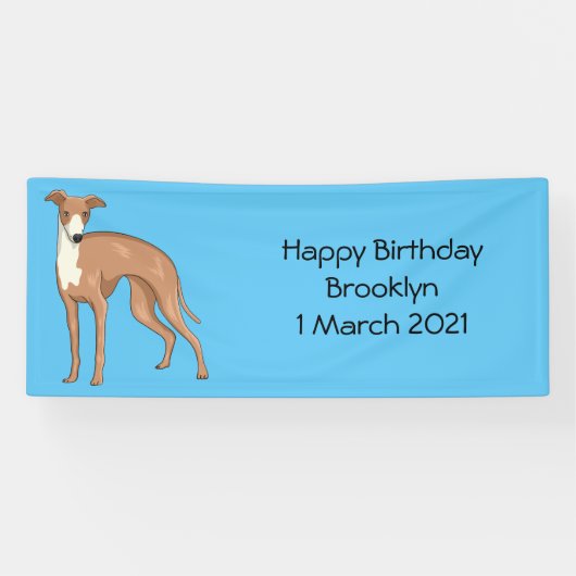Banderoles Greyhound dog (Horizontal)