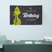 Banderoles Grinch Chalkboard Anniversaire (Salon professionnel)