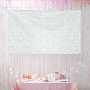 Banderoles Gris Clair Floral Géométrique Motif Été Moderne