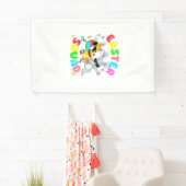 Banderoles Groovy Funny Rabbit Egg Chick Easter Squad Day Men (En situation)