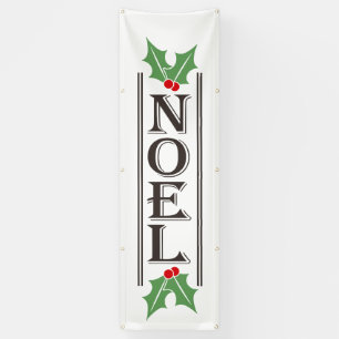 Banderoles Gros NOEL Typographie Noël