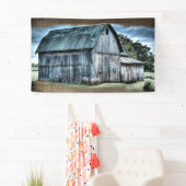 Banderoles Grotte Rustique ferme Truck Tracteur Rooster Hen (En situation)